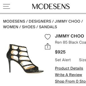 NIB Jimmy Choo 37.5 Heels